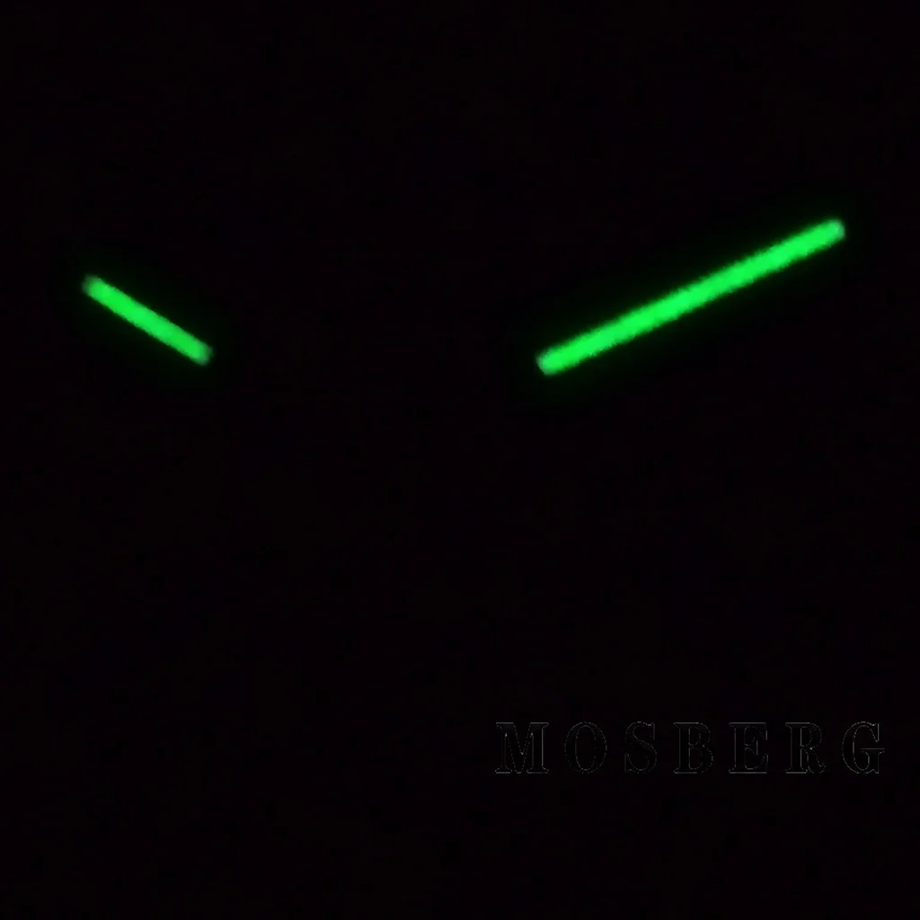 8285 ساعة يد خضراء مضيئة فضية/أسود/أزرق تناسب ميوتا 8285 أجزاء الحركة الأوتوماتيكية