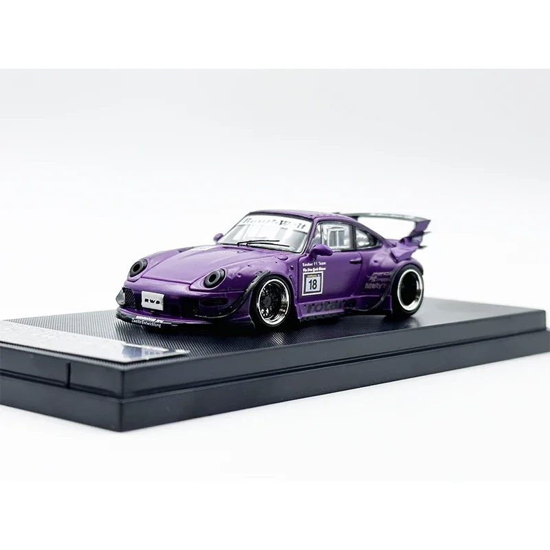 1:64 SW RWB 993 Rotana Race Track Diecast Diorama Car Model Collection Street Warrior