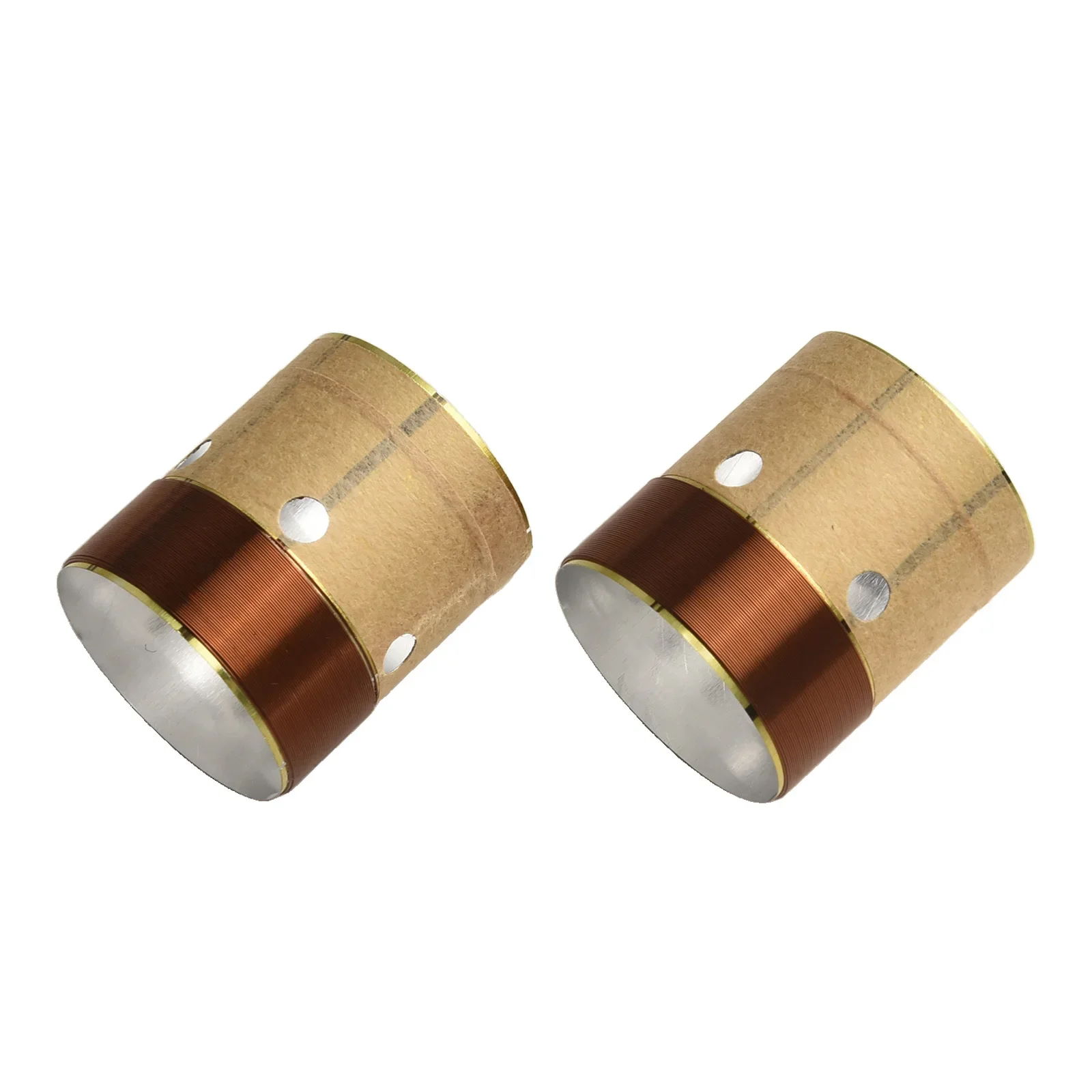 25.5-75.5mm 2Layer Round Copper Wire Bass Speaker Voice Coil Repair Parts 8/10/12/15 Inch Subwoofer Voice Coil Accessories