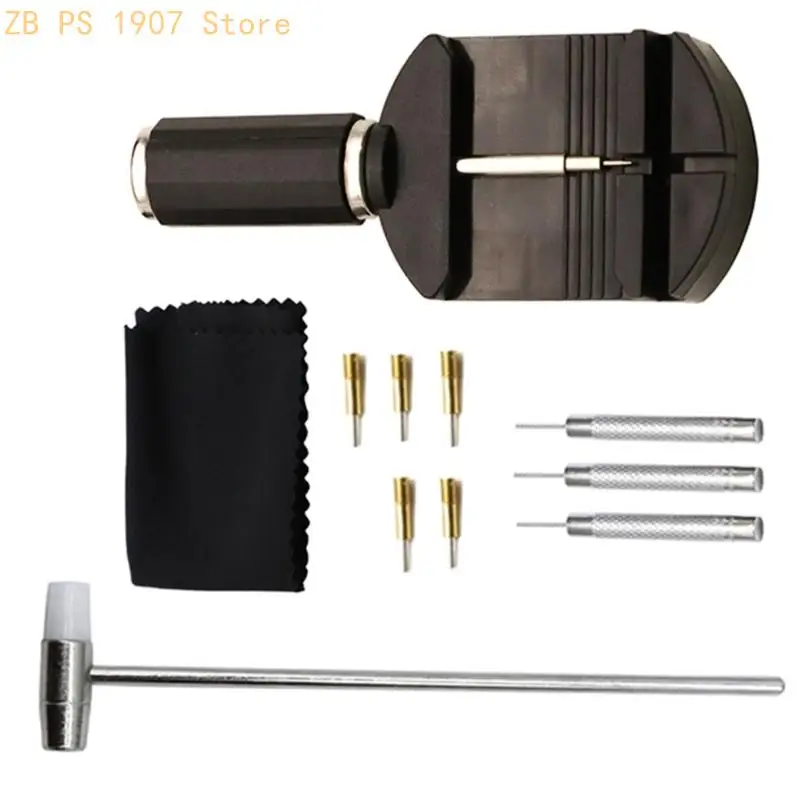 11Pcs Watch Repair Tools Set Bracelet Regulator Pin Remover Adjuster Set 55KA