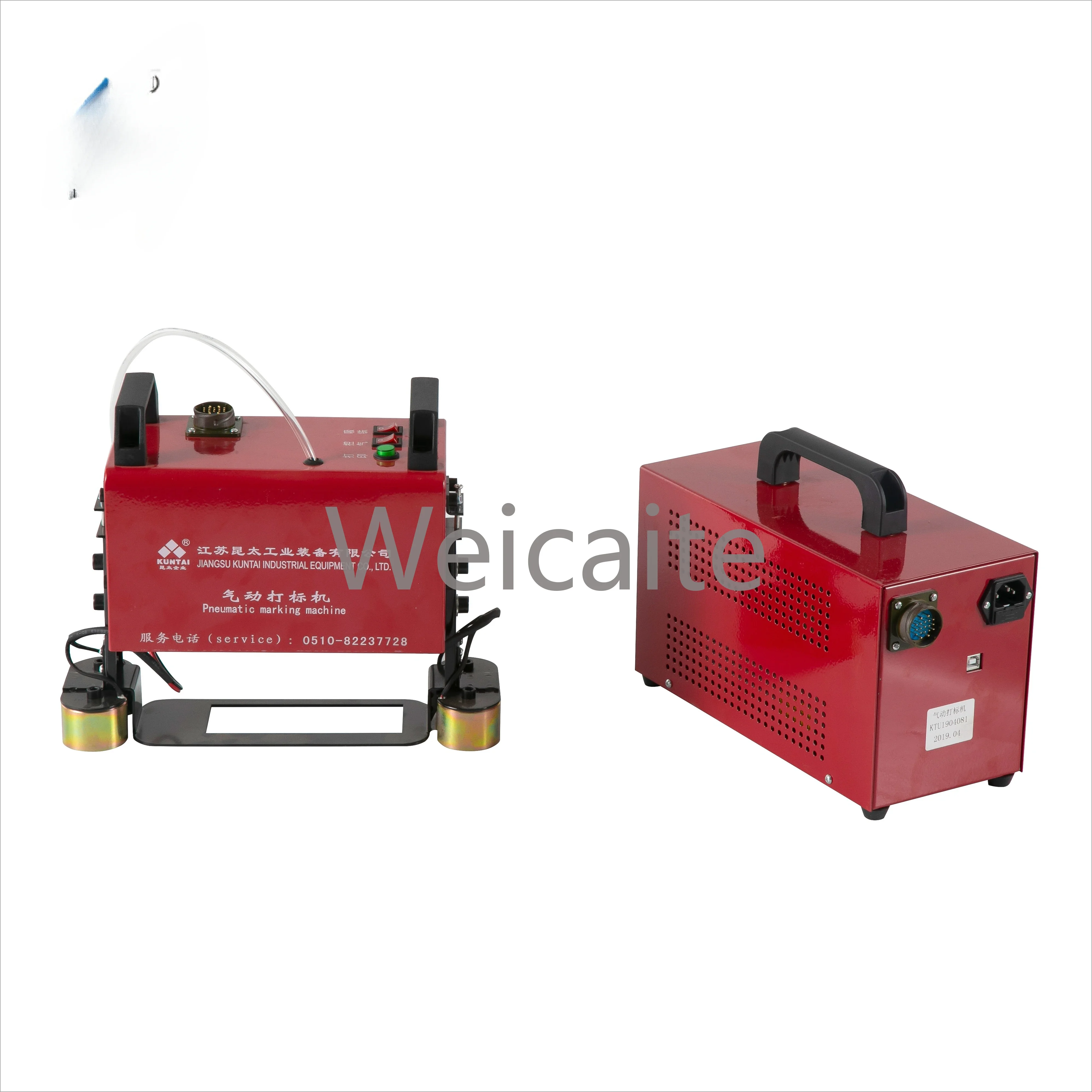 China Automatic handheld dot peen marking machines metal stainless steel plate engraving machinery