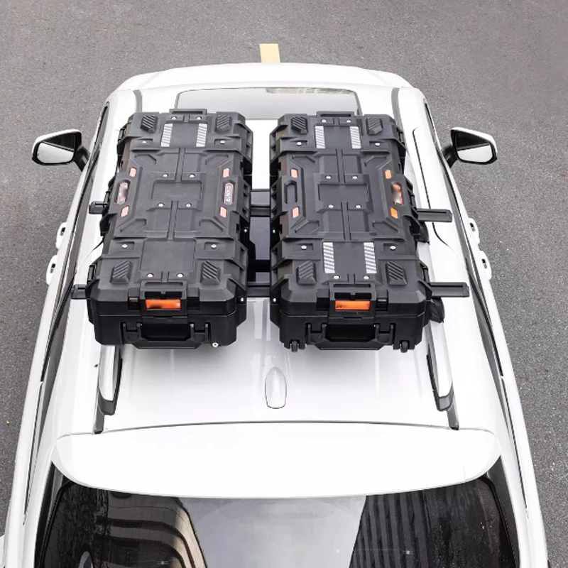 

Off Road Supplied Easy Installed Universal 4x4 Car Roof Box Military Three Proof Universal Roof Equipment Box Organization Box
