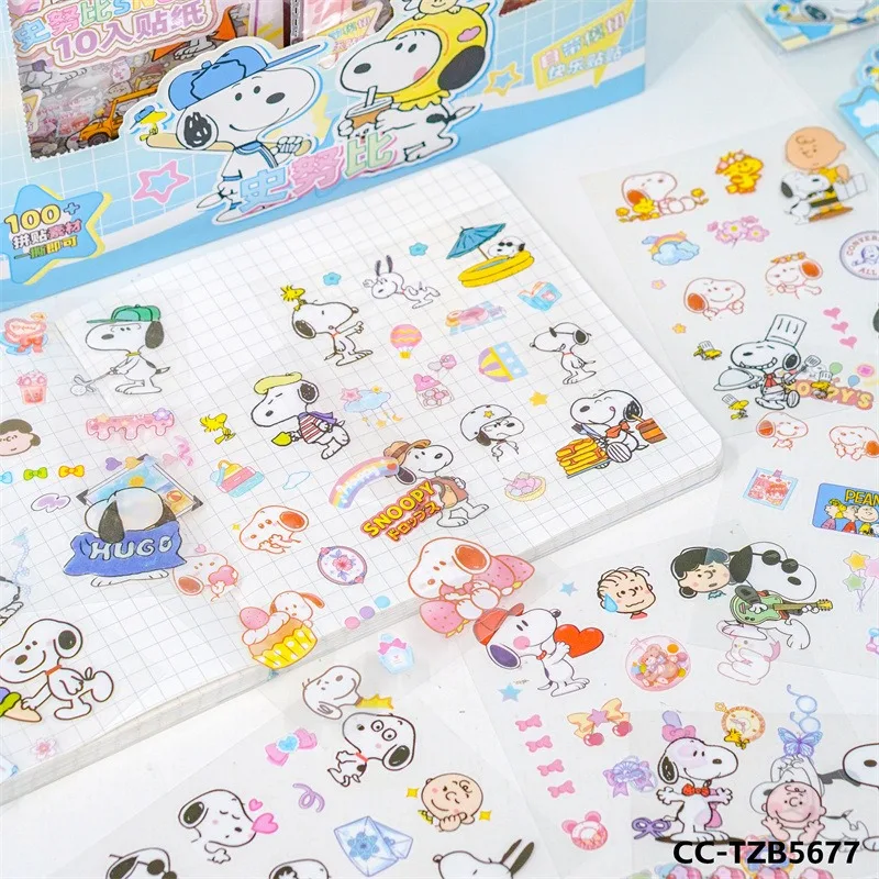 جديد سنوبيس ملصقات بنين فتاة لطيف الكرتون متعة ملصق مجموعات الحيوانات الأليفة طالب مخطط ملصقات الأطفال تزيين اللعب هدية عيد ميلاد