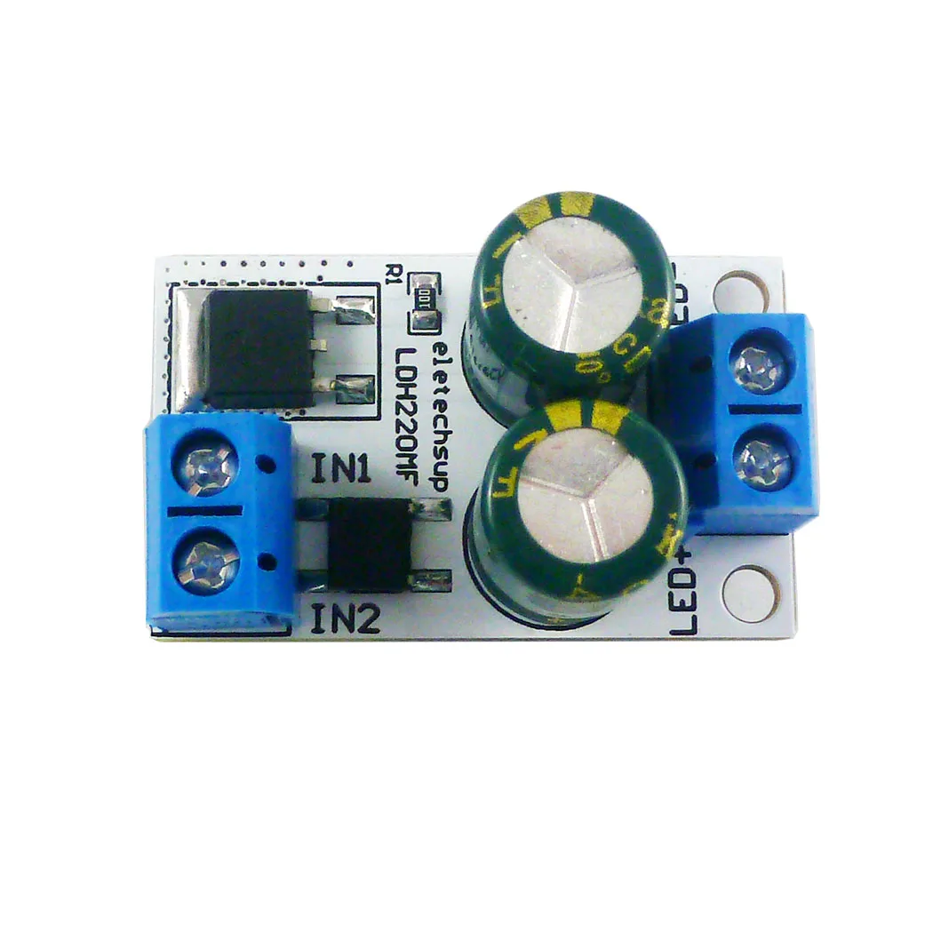 10PCS 20-220V AC/DC to 12V-80V LED Driver Module Linear - DC Constant Current for Fluorescent Ceiling Lam
