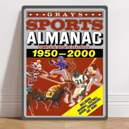 

Персонализированный спортивный альманах с алюминиевыми металлическими зернами, знак «Назад будущего»