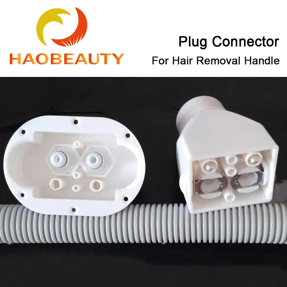 

Haobeauty Socket Connector Plug for IPL OPT E-Light YAG Laser Hair Removal Machine Install Handle Beauty Spare Parts