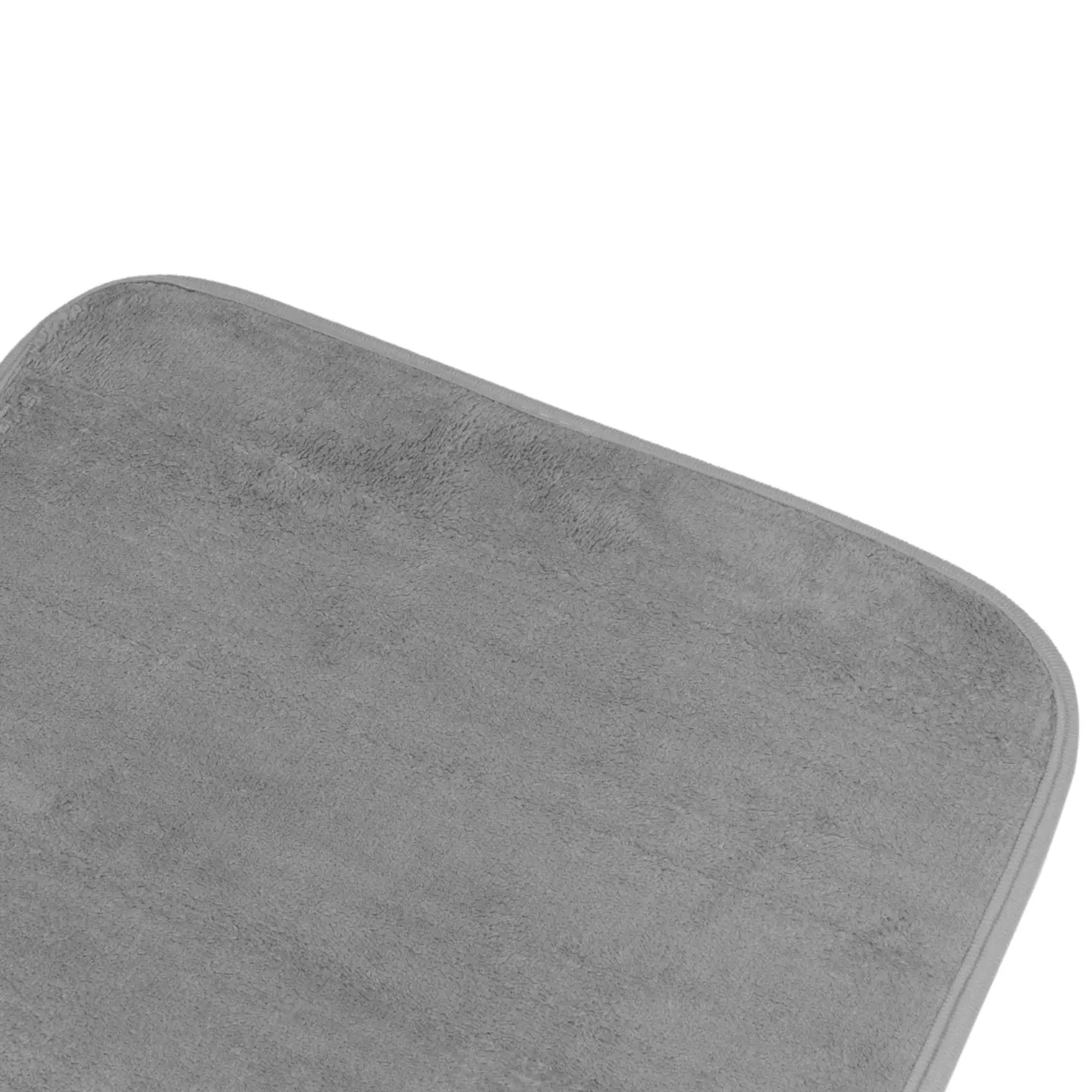 3Pcs 120X40cm Absorbent Nonslip Memory Foam Kitchen Bedroom Door Floor Mat Rug Carpet Gray-B61B