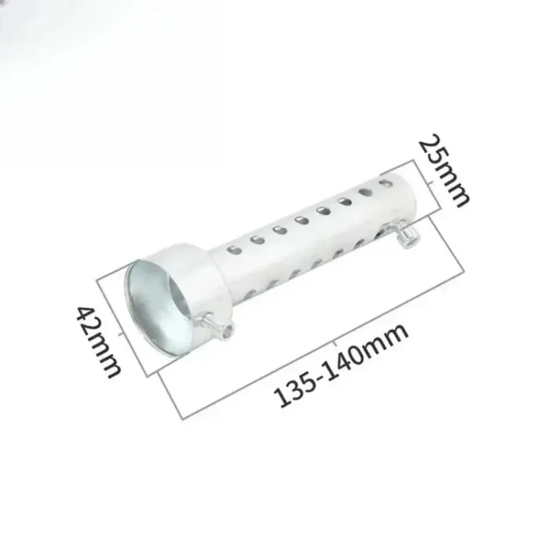 Adjustable Db Killer Pipe Tip Motorcycle Modified Accessories 5mm 42mm 45m Universal Motorcycle Exhaust Muffler