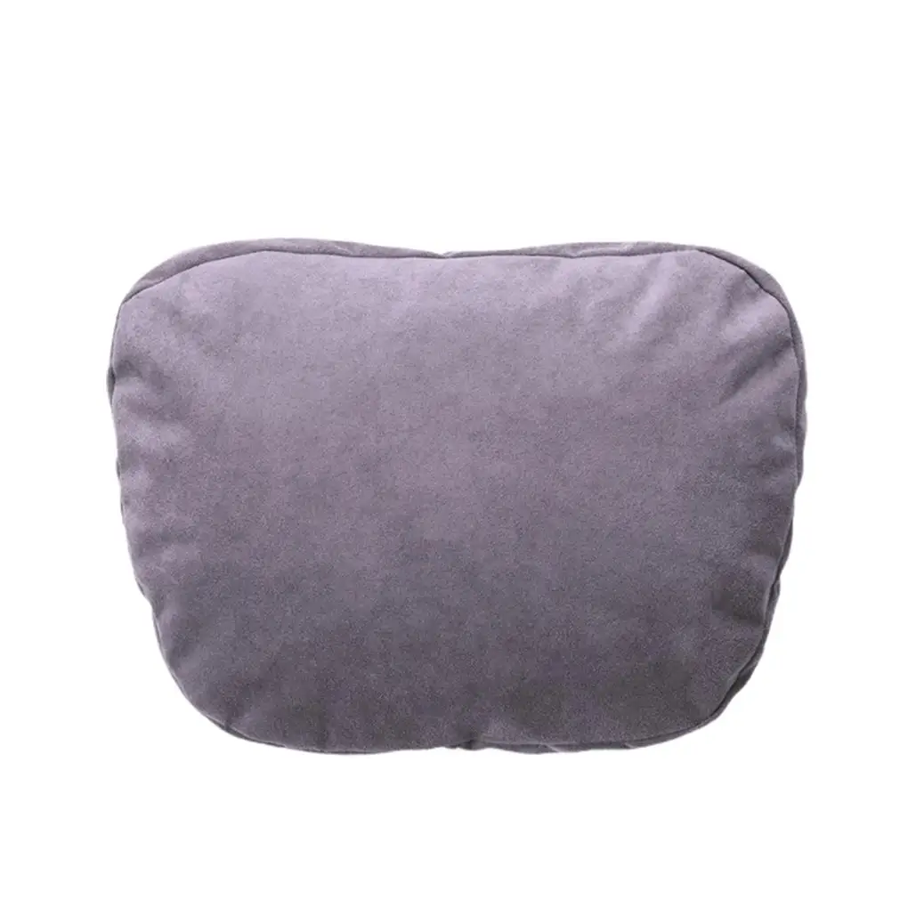 Car Neck Pillow Suede Headrest Cushion Pillows Filled Chair Type9