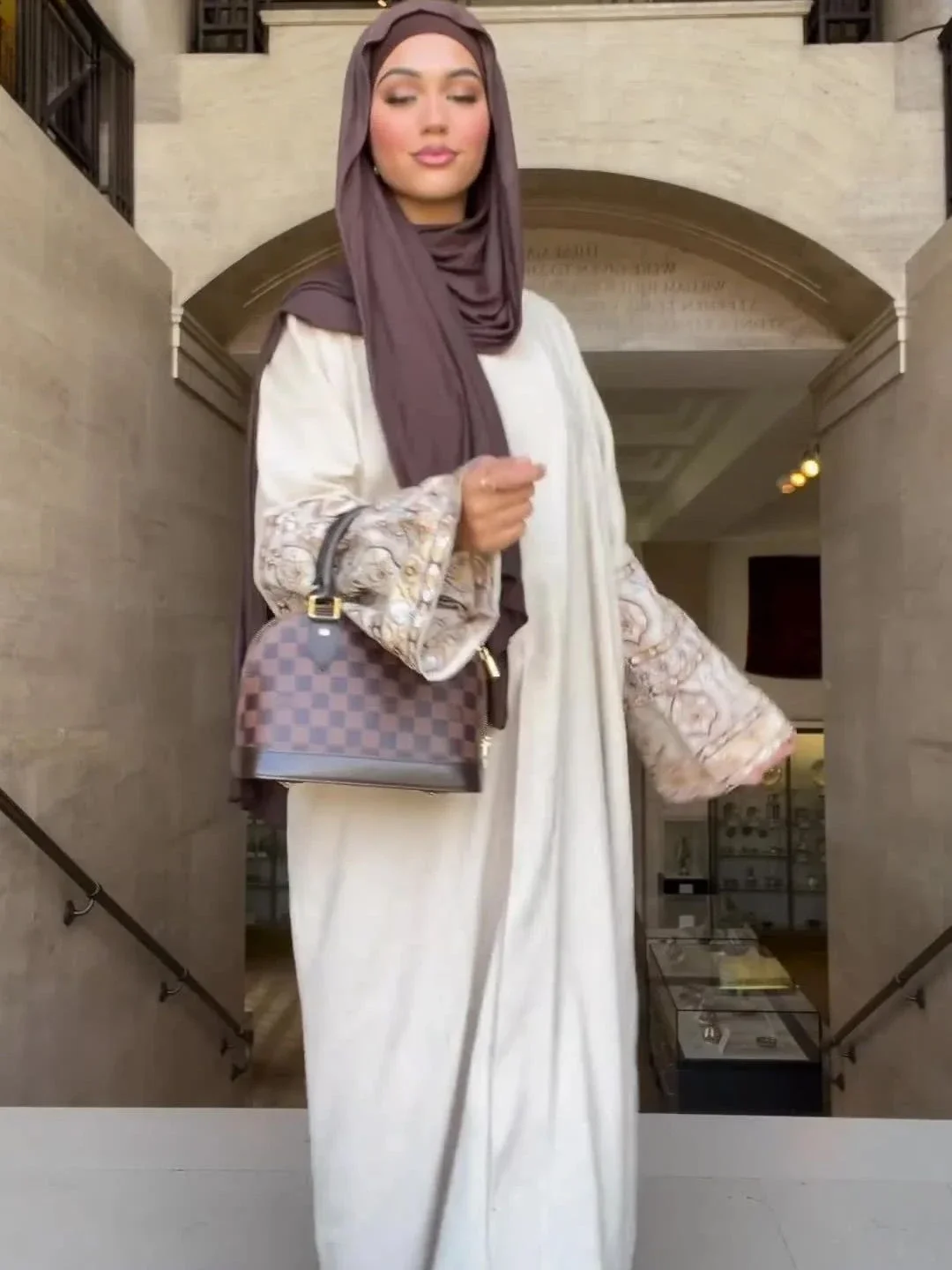 Eid muzułmańskie Abayas damskie sukienka z nadrukiem Ramadan vintage Jalabiya imprezowe arabskie sukienki z długim rękawem Kaftan Vestidos długa suknia