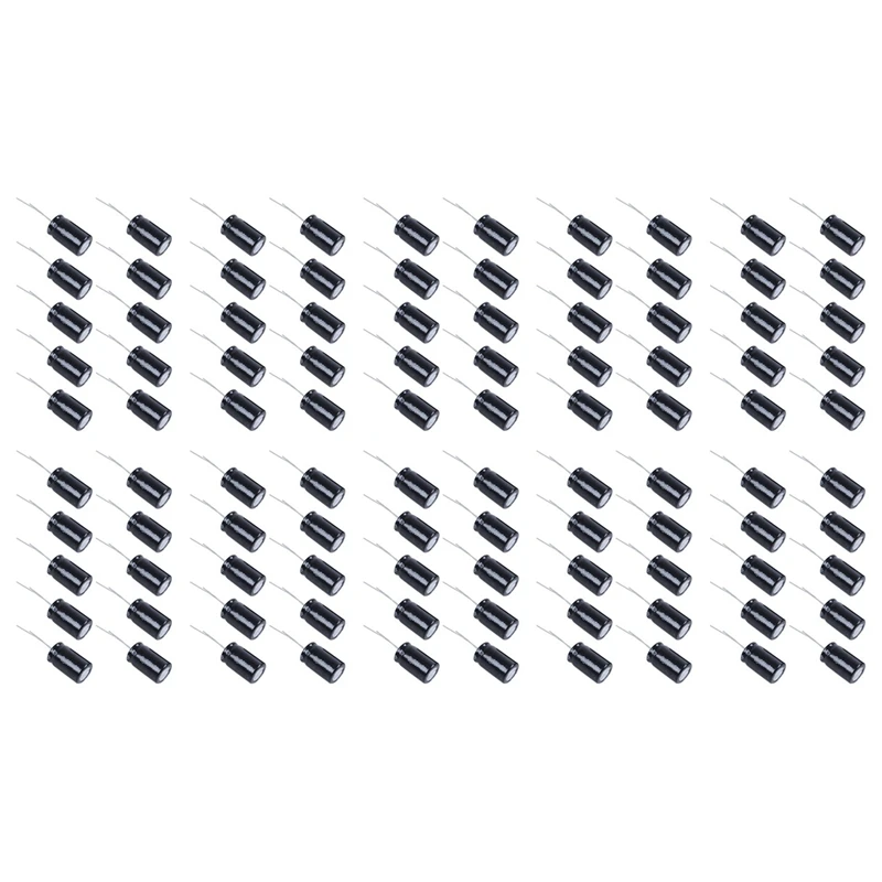 

100 Pcs 22Uf 400V 105C Radial Electrolytic Capacitors Black 13Mm X 21Mm