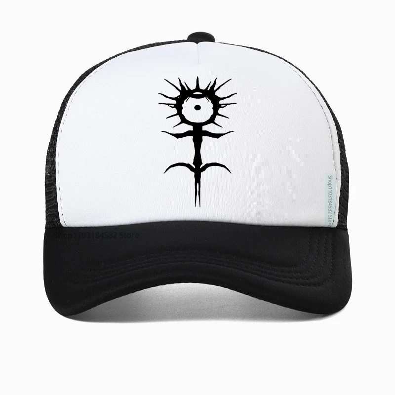 Topi mode Ghostemane untuk wanita topi Baseball rock Rapper Ghostemane topi Baseball keren Ghostemane Blackmage topi Logo tur dunia Snapback