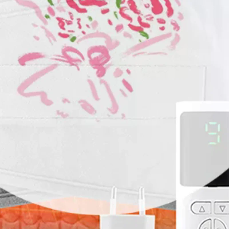 

Back Heating Support Belt Electric Waist Brace With Adjustable Temperature Warm Back Belt Abdomen Warmer Lumbar Support Pad