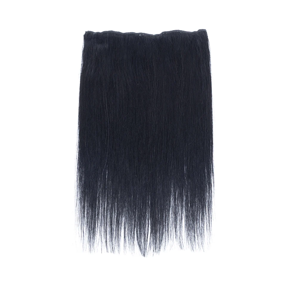 

Invisible Fish Line Wire Clip in Human Hair Extensions 4 Clips Secure Fix Real Natural Soft Hair 14-20 inch