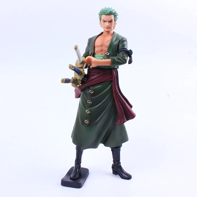 Anime One Piece 5o Aniversario Roronoa Zoro El Nuevo Mundo Arco Ver. Figura de acción de PVC, estatua, modelo coleccionable, juguetes para niños, muñeca