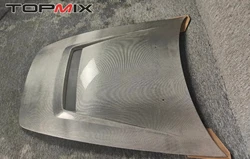 Real silvery Carbon Fiber Amuse Style hood bonnet fit for Honda S2000