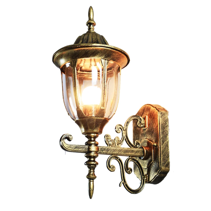 estilo europeu retro a prova impermeavel agua lampada de parede jardim villa ao ar livre porta do corredor ao ar livre e27 criativo lampada de parede 01