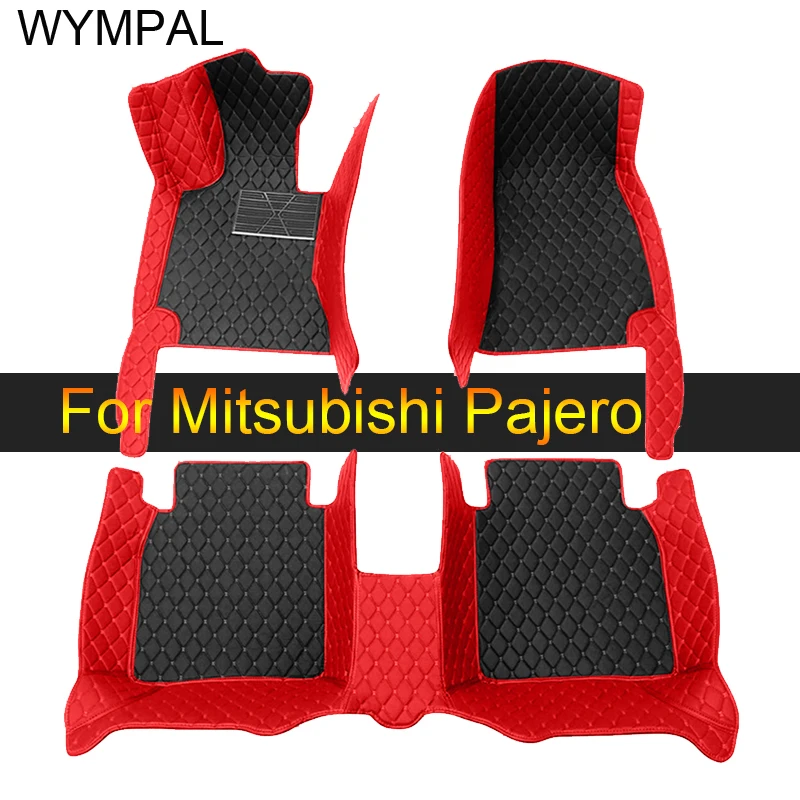 Car Floor Mats Parts For Mitsubishi Pajero (5 seats) 2024 2023 2022 2021 2020 2019 2018 2017 2016 2015 2014 2013 2012 2011 2010