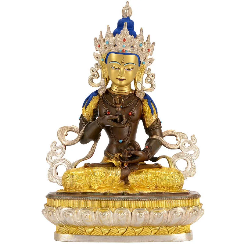 High quality Buddhism temple gilding Vajrasattva mahasattva Buddha copper statue HOME family effective