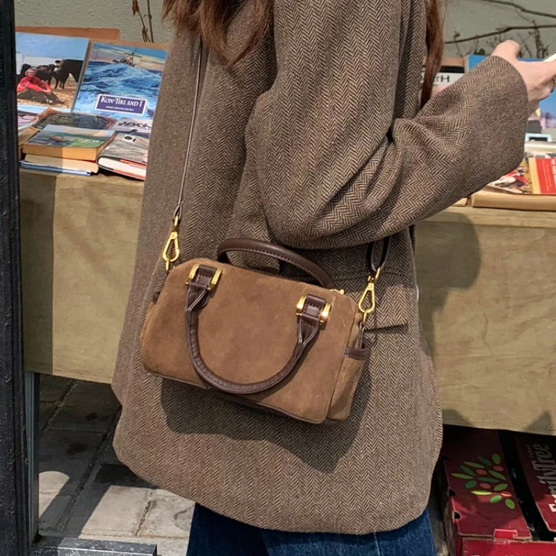 Streetwear giapponese Y2k borse con manico superiore All Match borsa a tracolla a tracolla solida alla moda donna borse e borsette Casual Vintage