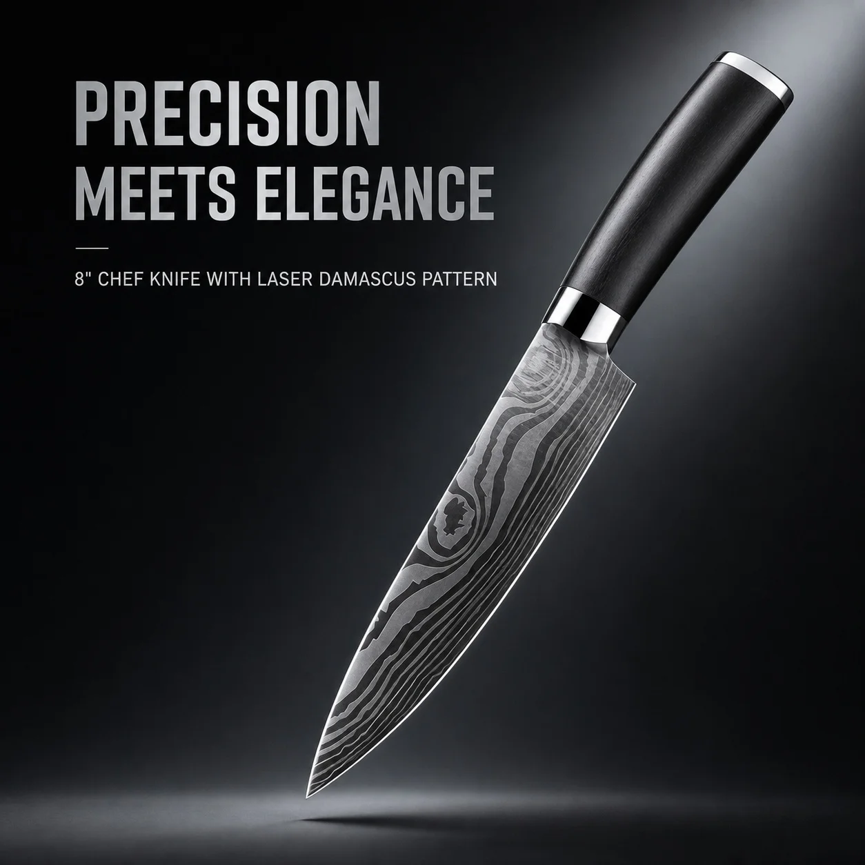 Damascus Steel Chef Knife Razor Sharp 7-13 Degree V Edge Blade Professional Kitchen Slicing Knife Meat Cutting Cooking Cutlery