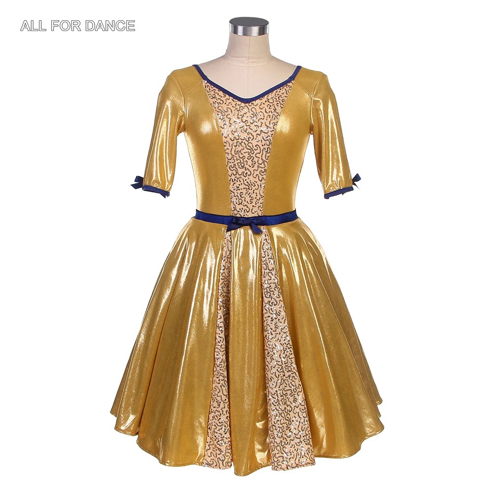 25081 ouro lantejoulas elastano corpete superior ballet tutu adulto meninas ballet dança cosutmes palco desempenho dança tutu