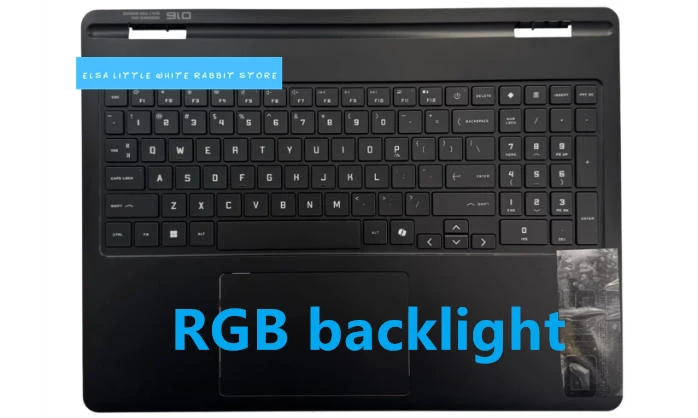 FOR HP Omen 11 16-AM MAX TPN-Q304 Palmrest Cover  Backlit Keyboard W Touchpad