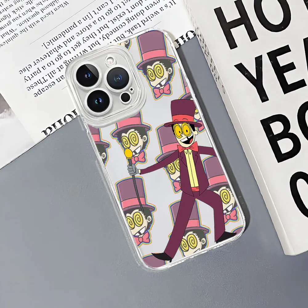 Cartoon For Samsung Galaxy A54 A73 A72 A71 S23 S22 Ultra Shockproof Transparent soft Ultra Thin Phone Case S-Superjail