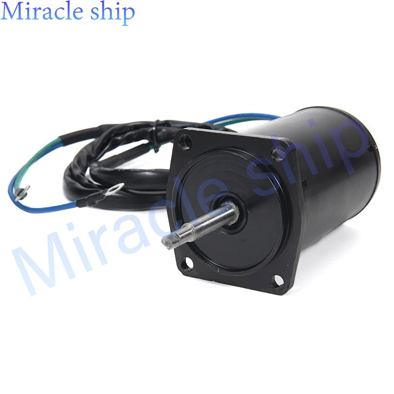 6H5-43880 Tilt Trim Motor For Yamaha Outboard Motor 6H5-43880-02 12V 2 Wire 4 Bolt Mount 40-50HP Lester 10836 Boat Engine Parts