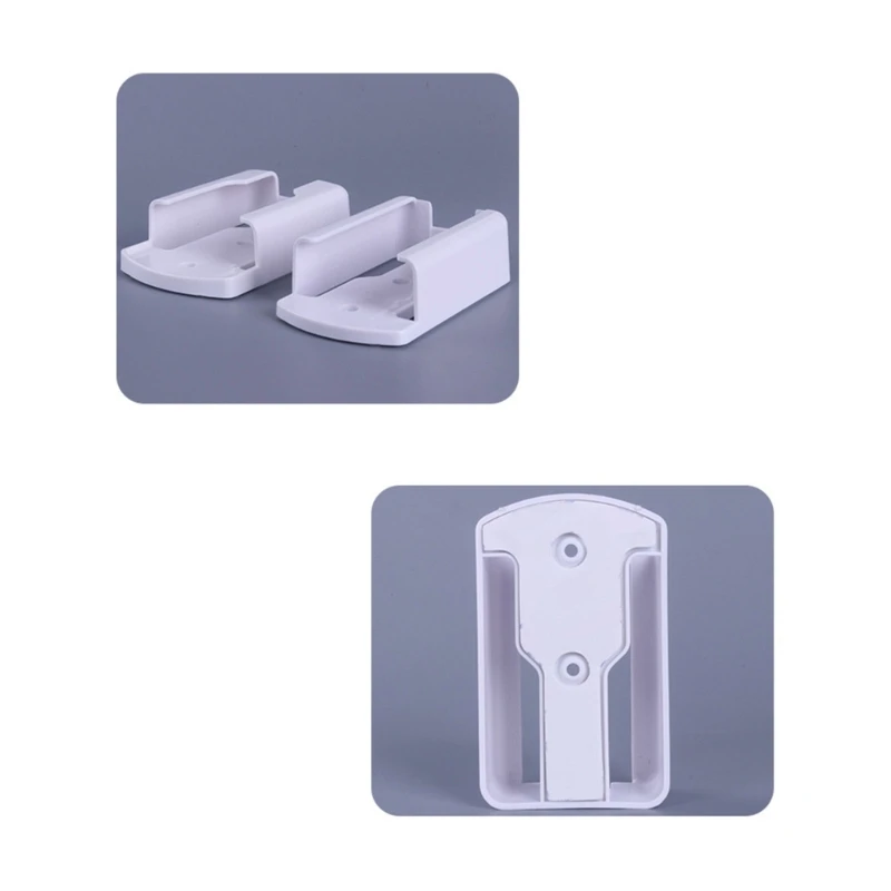 Air Conditioner Remote Control Holder Rack Self Adhesive Media Storage Box Case Wall-Mount Stand Mount Bracket