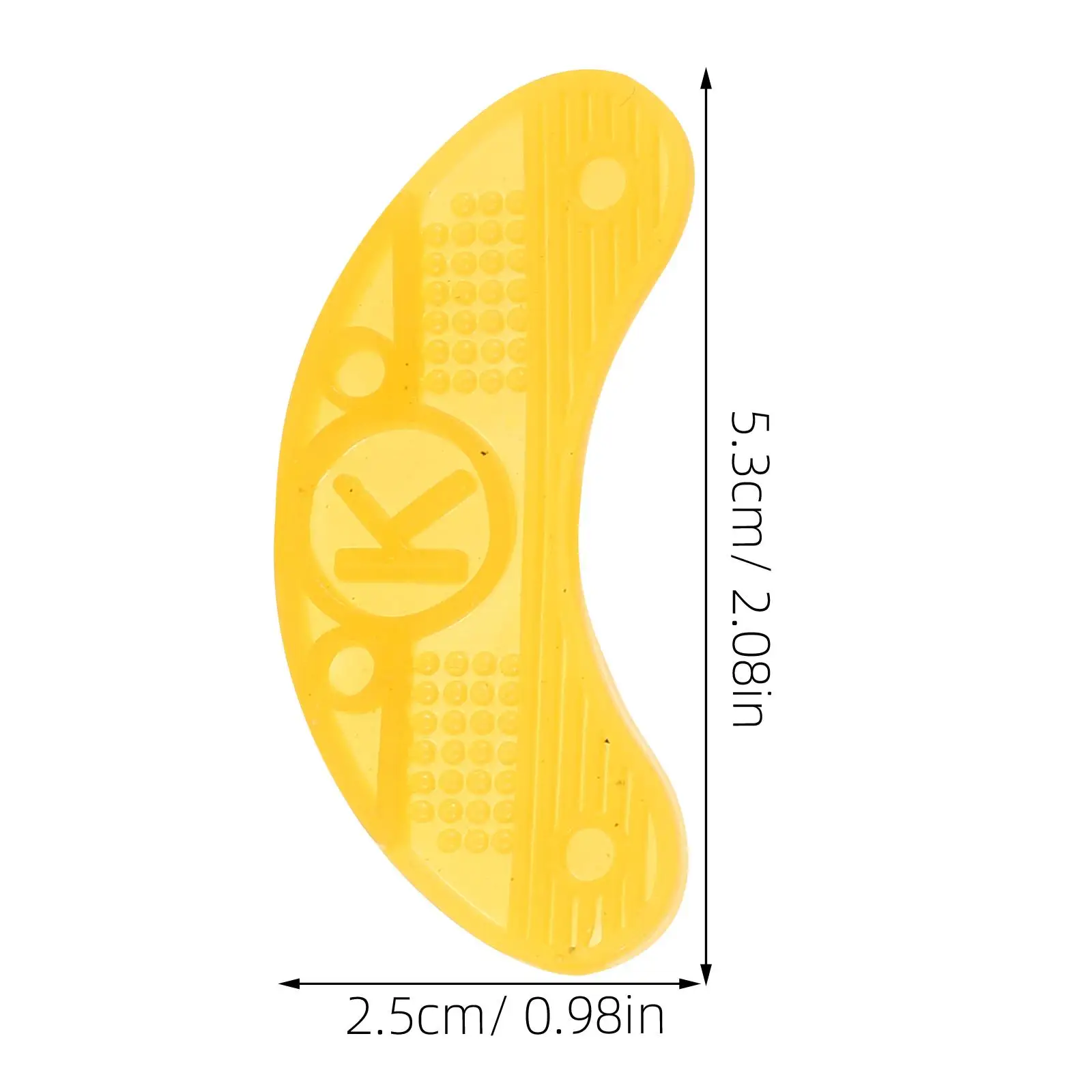 80 Pcs Durable Rubber Anti Slip Shoe Beef Tendon Sole Heel Stabilizer Noise Reduction Foot Care Pads Shoe Heel