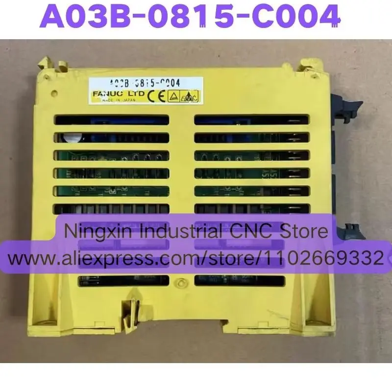 Second-hand A03B-0815-C004 A03B 0815 C004 IO Module Tested OK Quick Shipment
