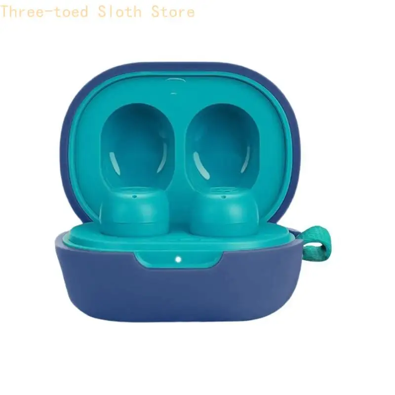 Kratzfester, hautwaschbarer Gehäuseschutz, rutschfeste Hülle für JLab JBuds Mini E74A – Detail 5