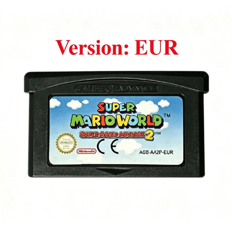 NEW STOCK 10 Styles GBA Game Cartridge Cards EUR & USA Version For Game Boy Advance GBA SP DS Lite Vintage Game Collection Gift