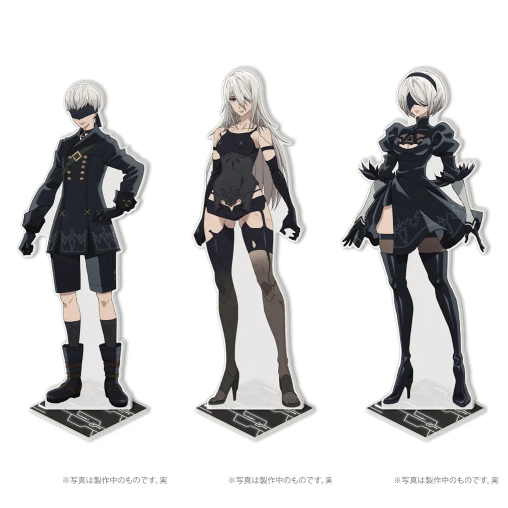 15CM Anime NieR Automata Ver1.1a Keychain Model Cosplay Charm Characters Ornament Accessories Goods Collection Gifts