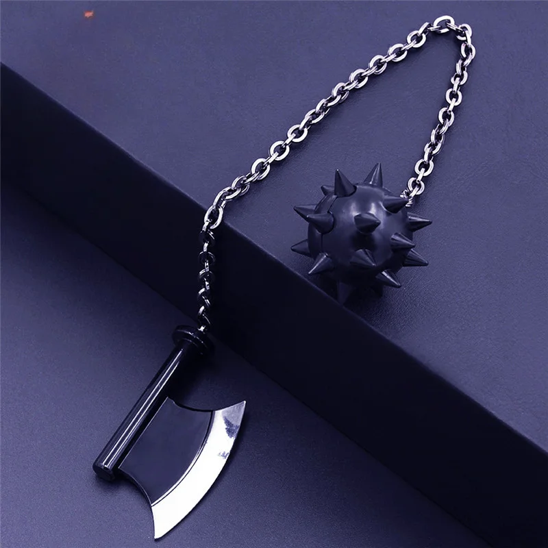 40cm Demon Slayer Sword The Stone Hashira Gyomei Himejima Nichirin Blade Anime Peripheral Keychain Weapon Model Gift Collect Boy