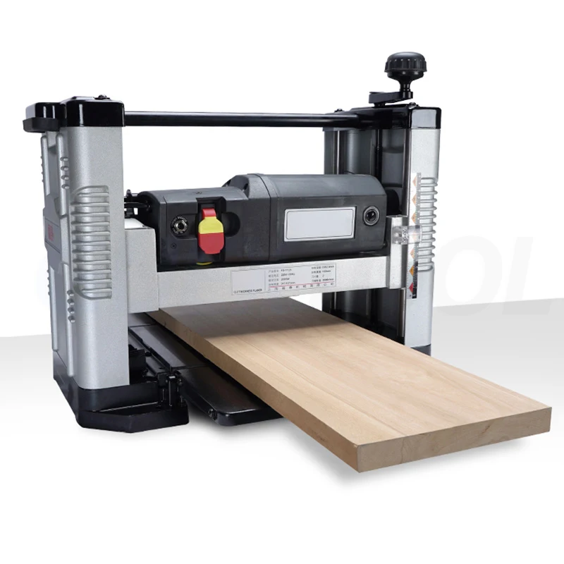 Woodworking Press planer 2000W with Stand Multifunctional bench 12 Inch Wood Planer Waterproof Dustproof Heavy Duty Woodworking