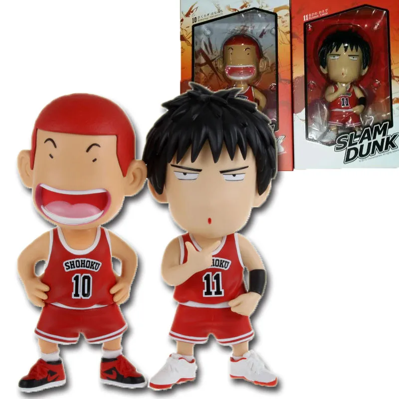 Car Telephone Number Plate Interior Anime Decoration SLAM DUNK Hanamichi Sakuragi Action Figure Ornament Auto Accessories Gifts