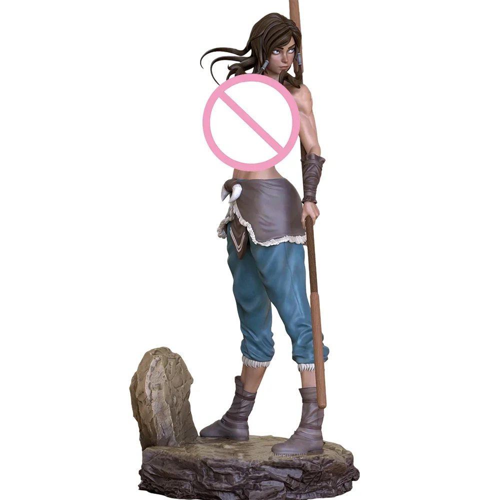 Korra Figure 1:18 Miniaturowy zestaw modeli do składania żywicy Niepomalowany plastikowy zestaw modeli do składania A491