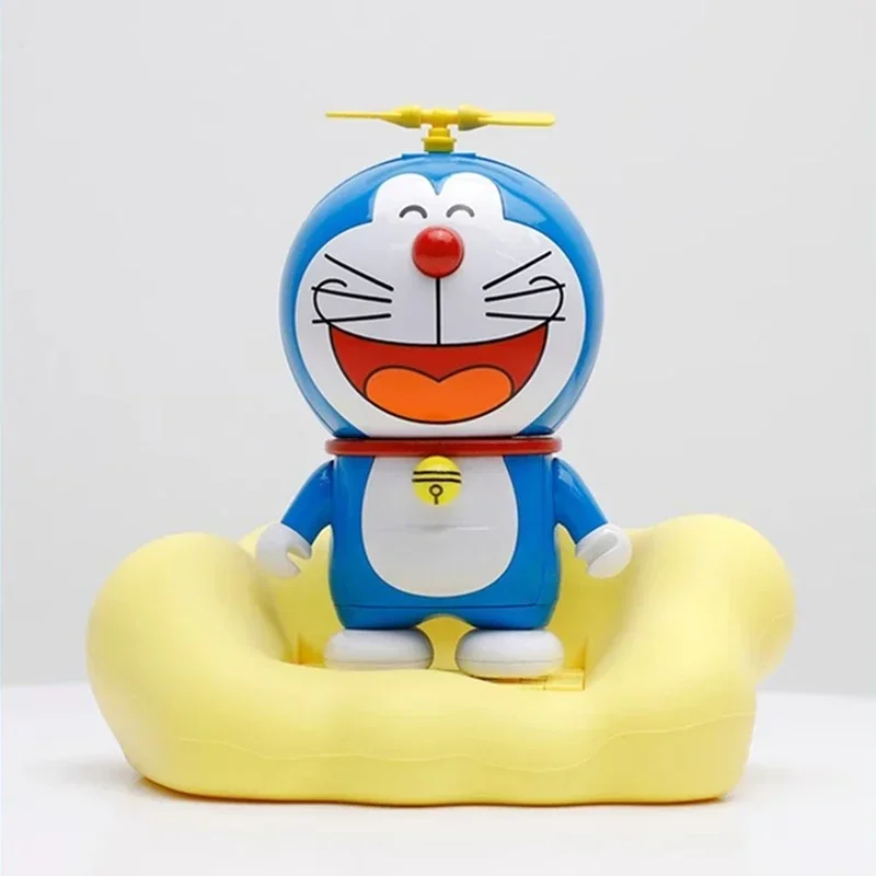 BALODY Doraemon klocki Kawaii lampka nocna DIY kalendarz ozdoby na biurko numer samochodu ozdoby świąteczne prezenty urodzinowe