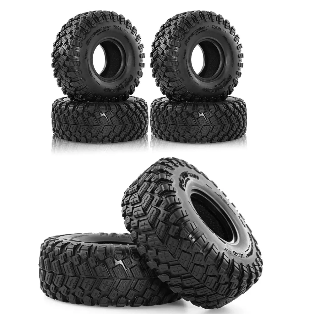 

1.9 Inch Climbing 116*45mm Tire Skin for 1/10 RC Crawler Car Traxxas TRX4 Defender AXIAL SCX10 90046 RC4WD D90 D110 CC01 TF2 KM2