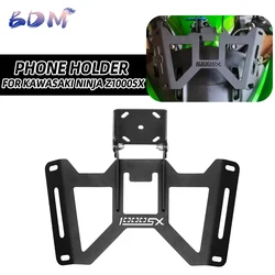 Motorcycle Accessories Phone Holder Navigation Bracket Plate Stand Adapt Support For Kawasaki Ninja Z1000SX Z1000 SX 2017-2021