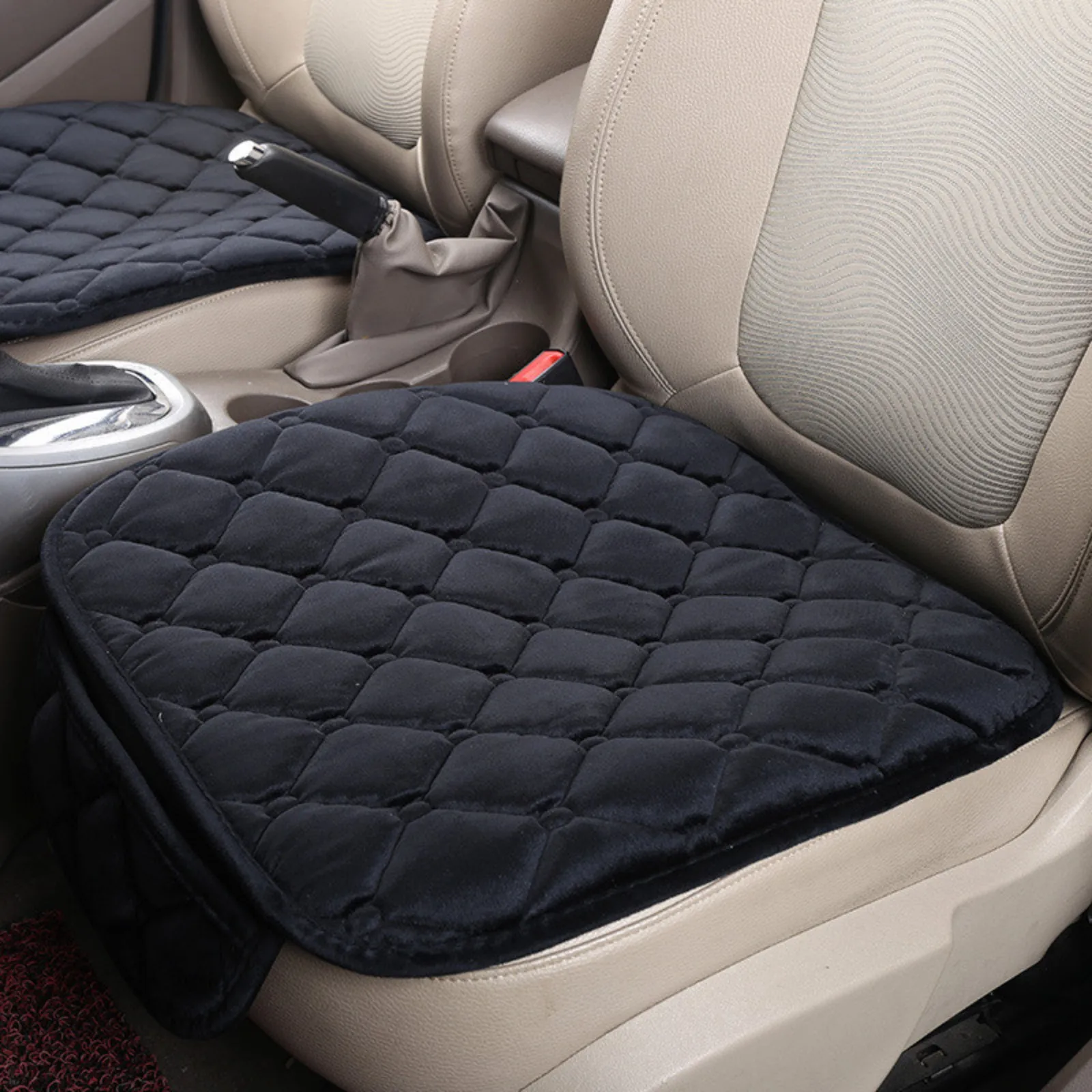 Atmungsaktives Sitzkissen für Autofahrer mit Komfort, Memory-Schaum, rutschfestes Gummi, für Fahrzeuge, Bürostuhl, Heimsitzpolster