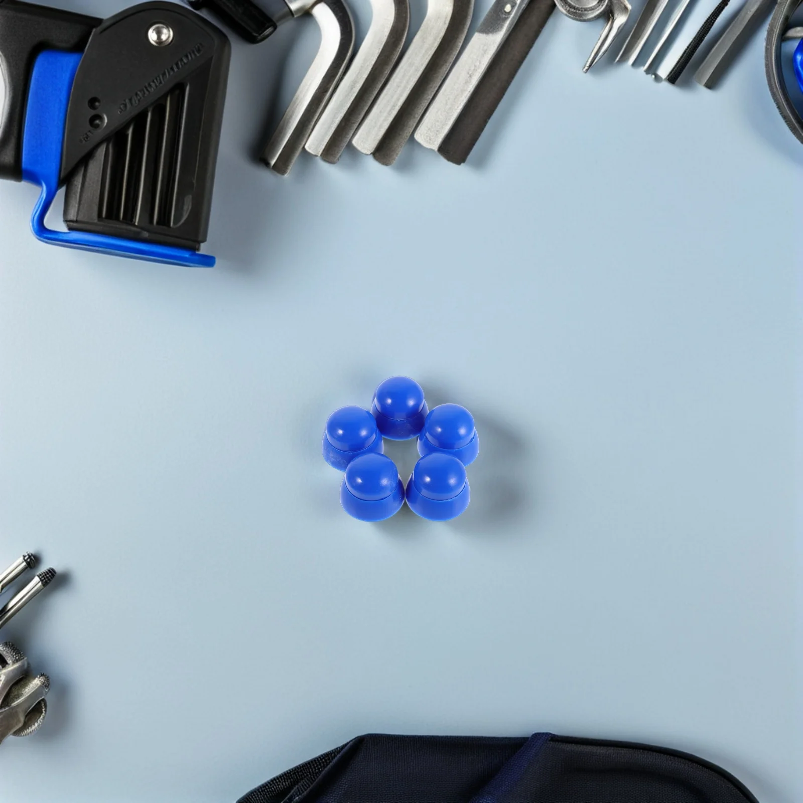 

10pcs Children'S Playground Protective Nut Caps High-Density Uv-Resistant Plastic Bolt Covers For Outdoor Slide Equipment Parks