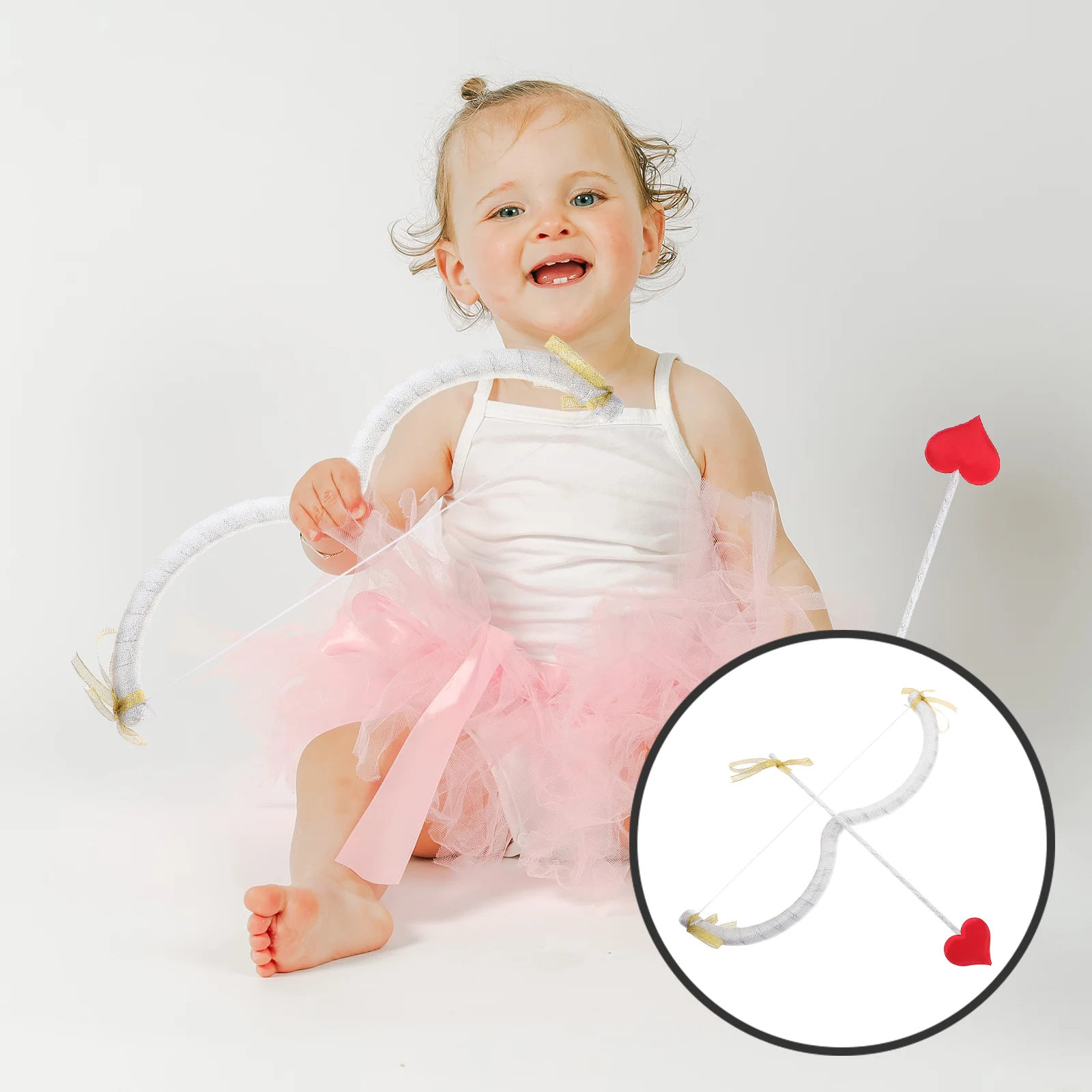 1 Set Cupid Cosplay Accessory Cupid Bow Arrow Cupid Costumes Accessory Performance Supply cupid arrow