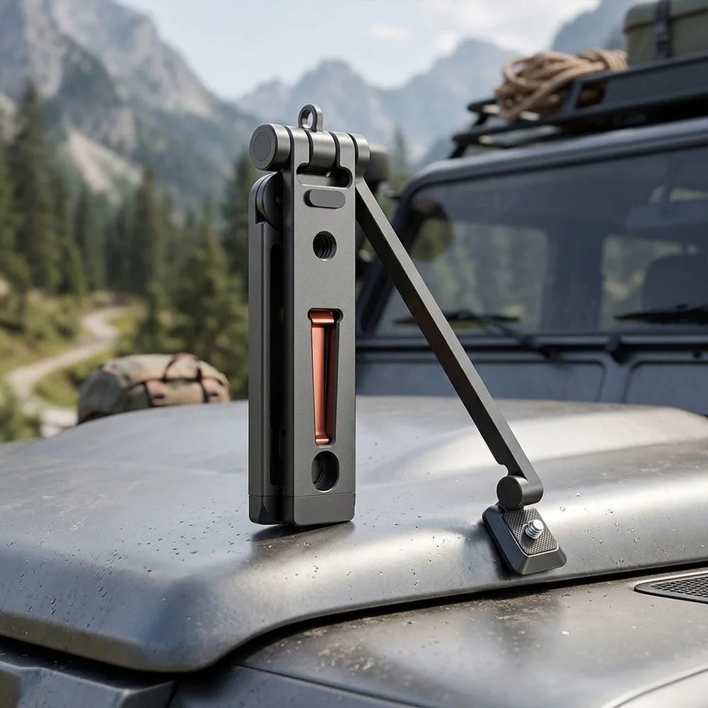 Magnetic Screw Expansion Tripod With Folding Stand For Insta360 Luna-Ultra Sports & Action Video Cameras Accessories