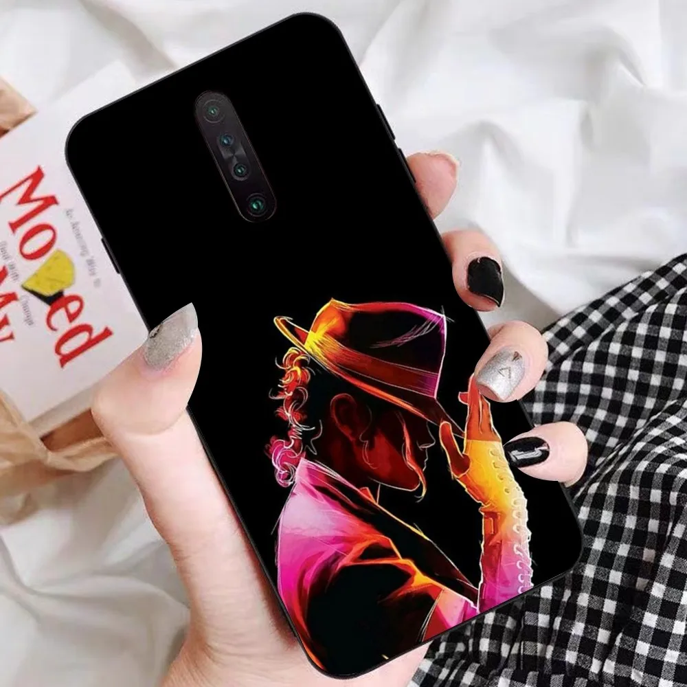 Michael jackson For Redmi 5 6 7 8 9 10 plus pro 6 7 8 9 A GO K20 K30 K40 pro plus F3 Fundas