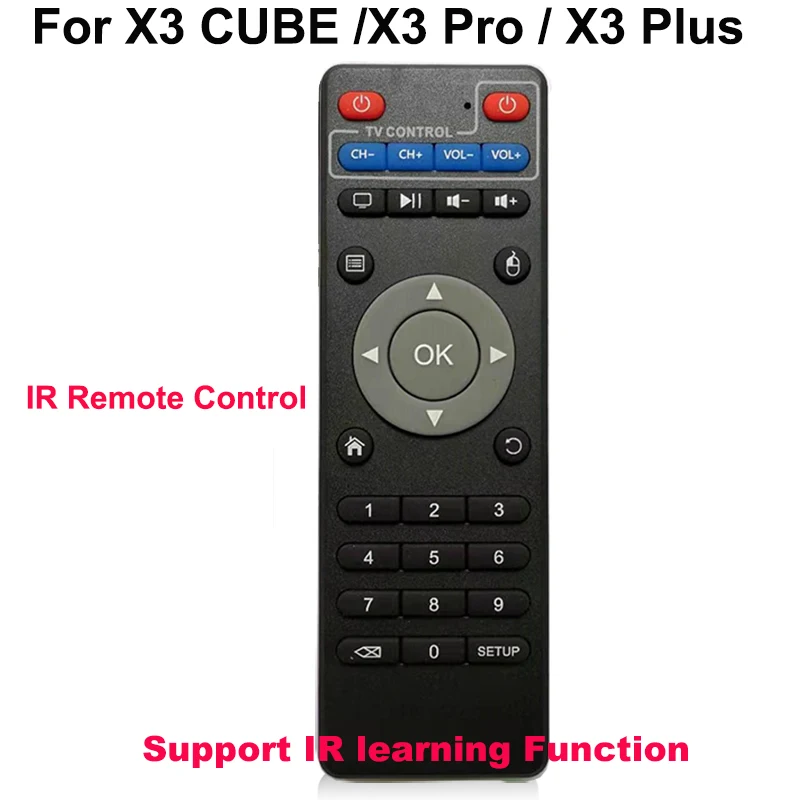 Ugoos X4 Plus S905X4 Android Box IR Wireless Remote Control For X4-CUBE X4 Pro X4Plus Android 11.0 TV BOX