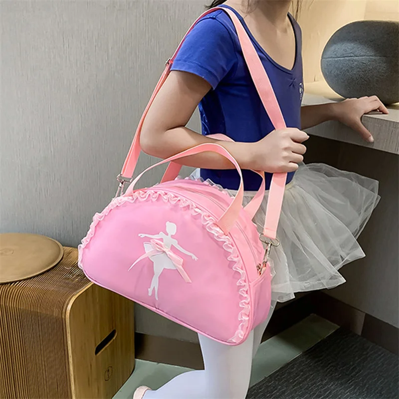 Kinder Ballett Tanz Handtasche Mädchen Ballett Spitze Ballett Tasche Danze Tasche Kinder Tanz Taschen für Kinder Mädchen hochwertige schöne Tasche