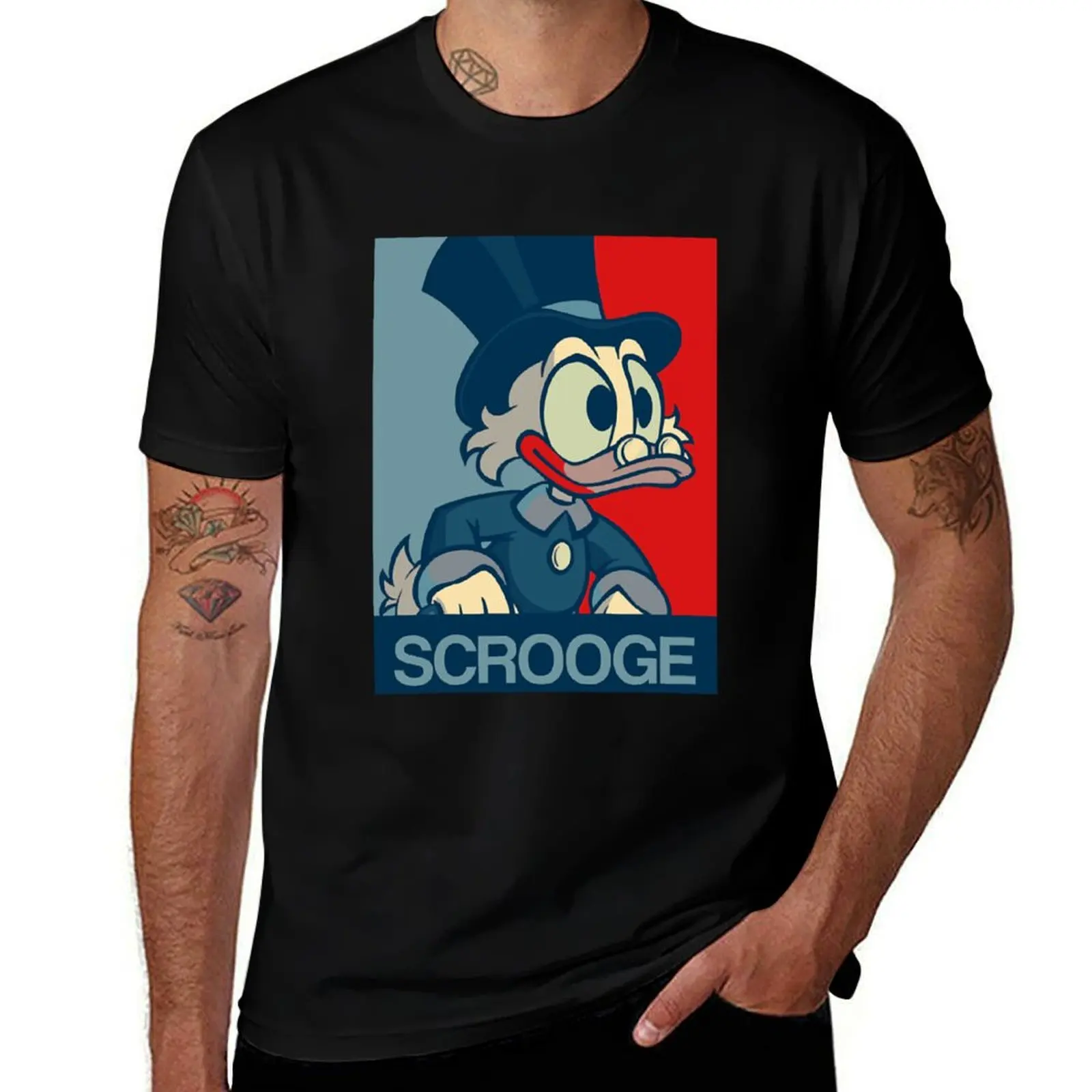 Scrooge Mcduck Classic T-Shirt anime t shirts sweat summer 2025 customizeds mens graphic t-shirts funny